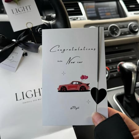 احتفال السيارة الجديدة