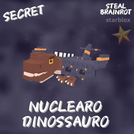 نوكليرو دينوساورو ماب السرقة | Nuclearo Dinossauro Steal a Brainrot