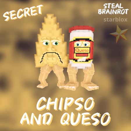 تشيبسو وكيسو ماب السرقة | Chips and Queso Steal a Brainrot