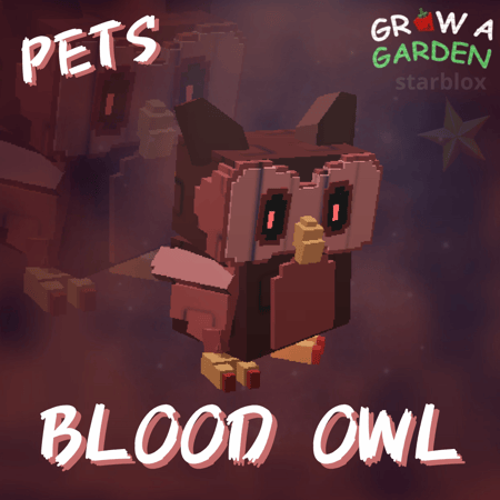 بومة الدم ماب المزرعة  Blood Owl grow a garden
