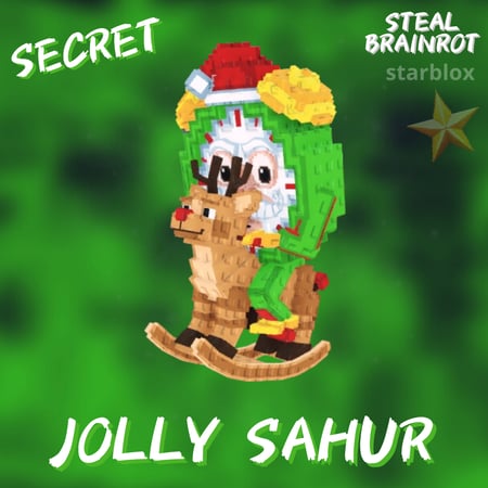 جولي ساهور ماب السرقة | Jolly Sahur Steal a Brainrot