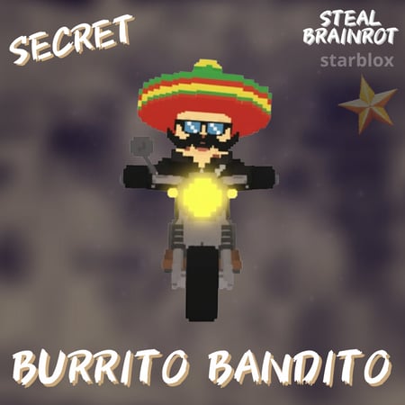 بوريتو بانديتو ماب السرقة | Burrito Bandito Steal a Brainrot