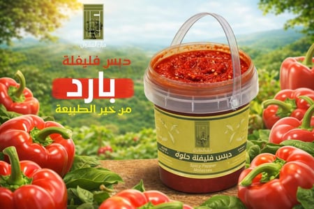 دبس الفليفلة البارد 500 جم