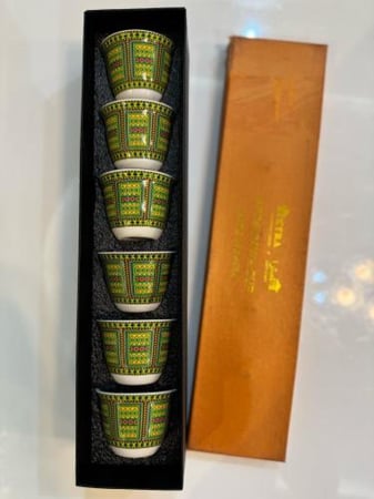 طقم فنجان قهوة اكسترا 6 قطع