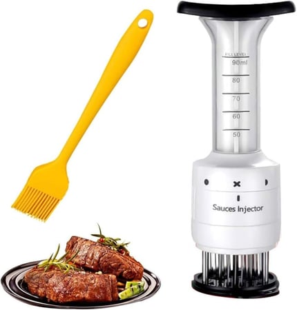 أداة تتبيل اللحم عن طريق الحقن