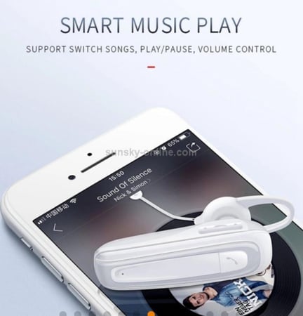 سماعات أذن ستيريو لاسلكية من شركة MUGOO بنسخة بلوتوث V4.2