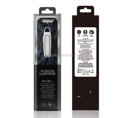 سماعات أذن ستيريو لاسلكية من شركة MUGOO بنسخة بلوتوث V4.2