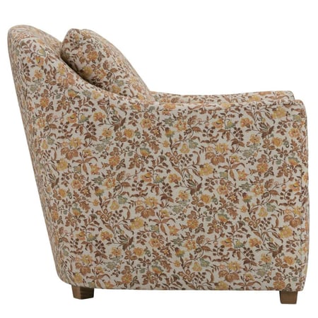 Tilda Chair Gold Floral