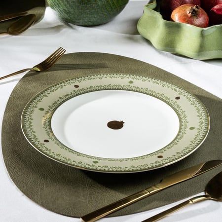 طقم عشاء مجموعة ( هيلا يا رمانه ) 18 قطعة