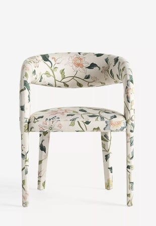كرسي طعام هاغن هاتي المزهّر – Hagen Hattie Floral Dining Chair