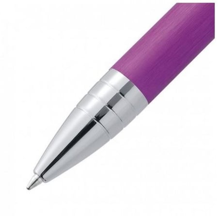 قلم أسود جاف (اللون الخارجي بنفسجي)ONLINE