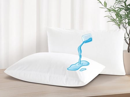 طقم واقي مخدات - 75×50 سم - خامة منشفة