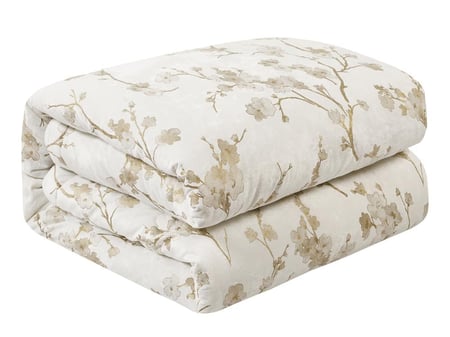 مفرش VIOLETA شتوي فاخر مخمل ڤيلڤيت مزدوج 200×200 سم - 8 قطع - سكري