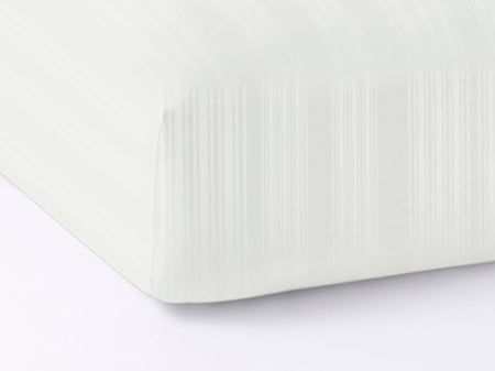 شرشف مطاط لمفرش CROWN-K02 فندقي نفرين أوف وايت