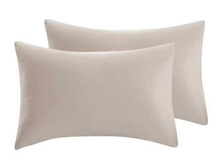 مفرش CARLA فاخر جاكار مزدوج - 200×200 سم - 10 قطع - بيج غامق