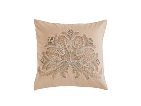 خدادية مربعة مطرزة بدانتيل