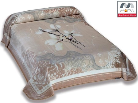 بطانية مورا جولد مشجرة