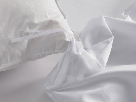 تلبيسة لحاف بدون حشوة مفرد ونص 3 قطع - رمادي فاتح