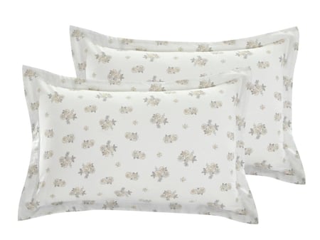 مفرش AMIRA قطن مشجر مودرن مزدوج - 200×200 سم - 6 قطع - K17