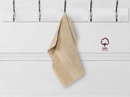 منشفة وجه قطن بامبو