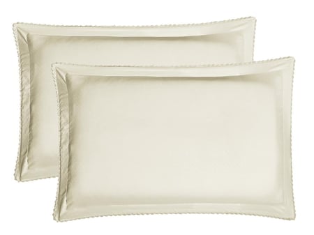 مفرش EMILY صيفي مطرز كابتونيه مزدوج - 200×200 سم - 10 قطع - سكري