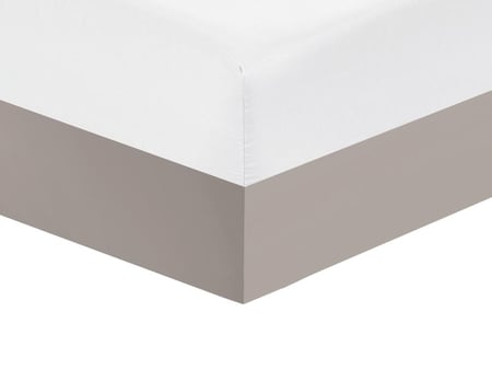 شرشف مطاط ابيض نفرين 200X200