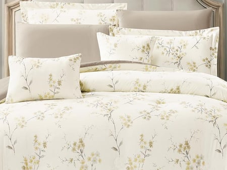 مفرش JOSE قطن مشجر مودرن مزدوج - 200×200 سم - 10 قطع - K-E