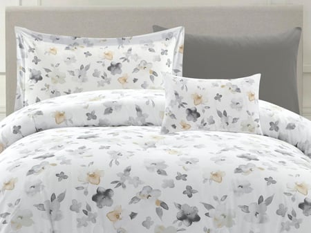 مفرش DONA مشجر مودرن قطن مفرد ونص - 140×200 سم - 6 قطع - T10