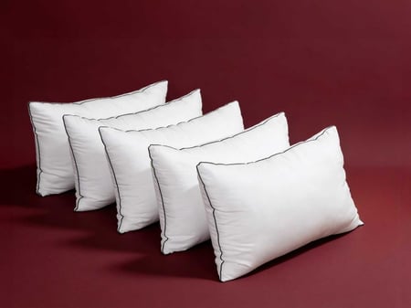 بكج 5 مخدات رويال الفندقية مايكروفايبر - 1000 جرام - 50×75 سم