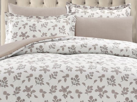 مفرش AMIRA قطن مشجر مودرن مزدوج - 200×200 سم - 6 قطع - K14