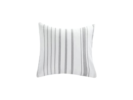 خدادية مربعة لمفرش LAYLA-04 مخطط أنيق نفرين رمادي غامق