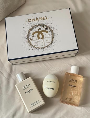مجموعة كوكو شانيل + عطر 100 مل