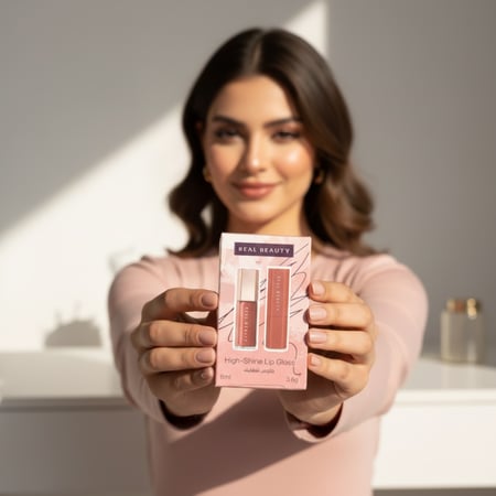 طقم قلوس وروج بديل فينتي 2 قطع