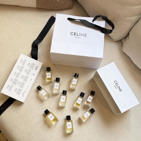 مجموعه عطور سيلين الخاصه ميني10 مل مع الملحقات