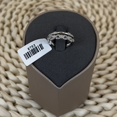 خاتم ألماس Si ضمان مدئ الحياة