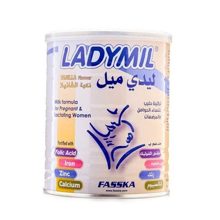 حليب ليدى ميل فانيلا*400 جم