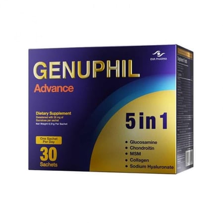 جينيوفيل ادفانس مكمل غذائي لدعم صحة المفاصل 30 كيس
