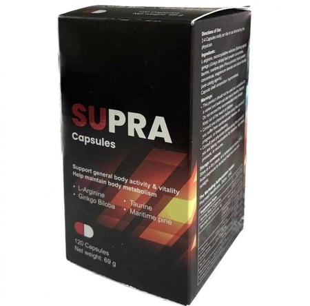 سوبرا كبسولات مكمل غذائي مقوي عام