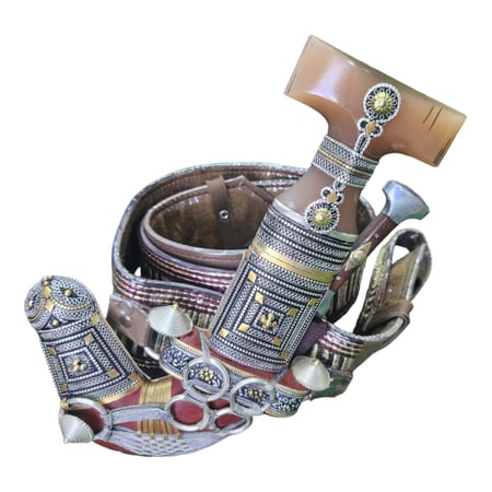 جنبيه خنجر من المعدن