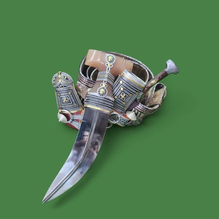 جنبيه خنجر من المعدن