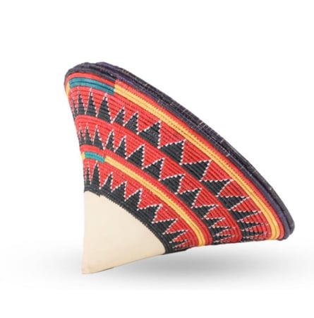 غطـــاء مدهن مغش - وسط مقاس 27 سم  رقم(2)