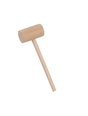 مطرقة خشب مقاس كبير