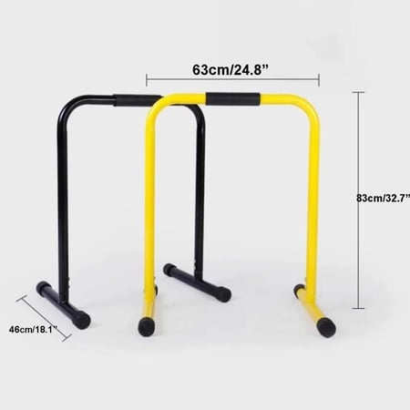قضبان تمارين القوة متوازي ديب بار