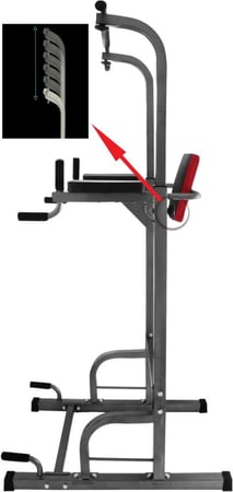 ستاند عقلة متوازي واقفة