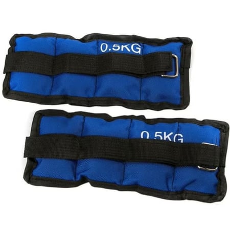 أوزان رملية للقدم والمعصم القطعتين 1kg