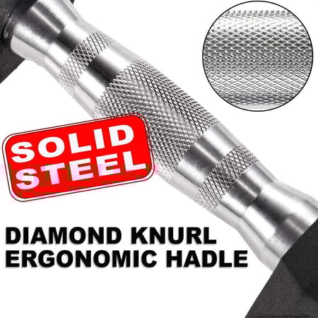 قطعتين دمبل 27.5kg (اجمالي 55kg)