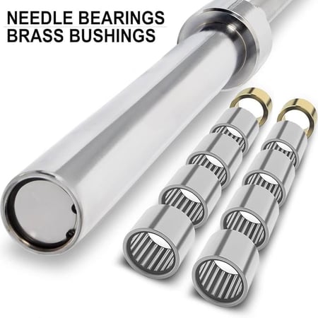 بار اولمبي متعرج مطور 120cm 10kg