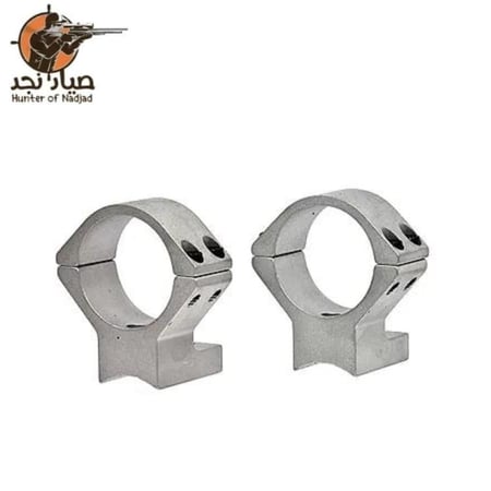 S750725 30mm Savage Round Receiver w/ Accutrigger, A17, A22 (High) (Silver)قواعد تالي بنادق سافج Talley
