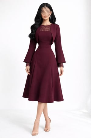 فستان تنفيذ R BOUTIQUE