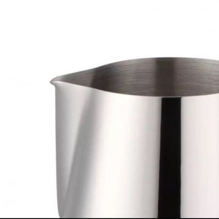 إناء (بتشر) تبخيرالحليب الاحترافي بمقياس حرارة ستيل 600مل